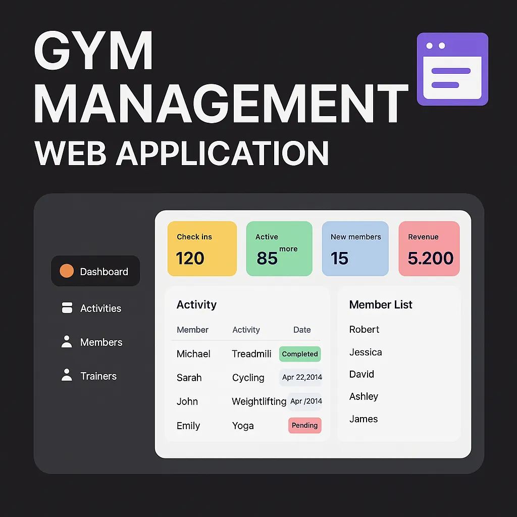 Gym Management application